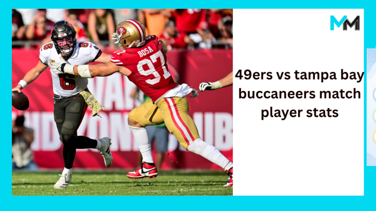 49ers vs tampa bay buccaneers match player stats
